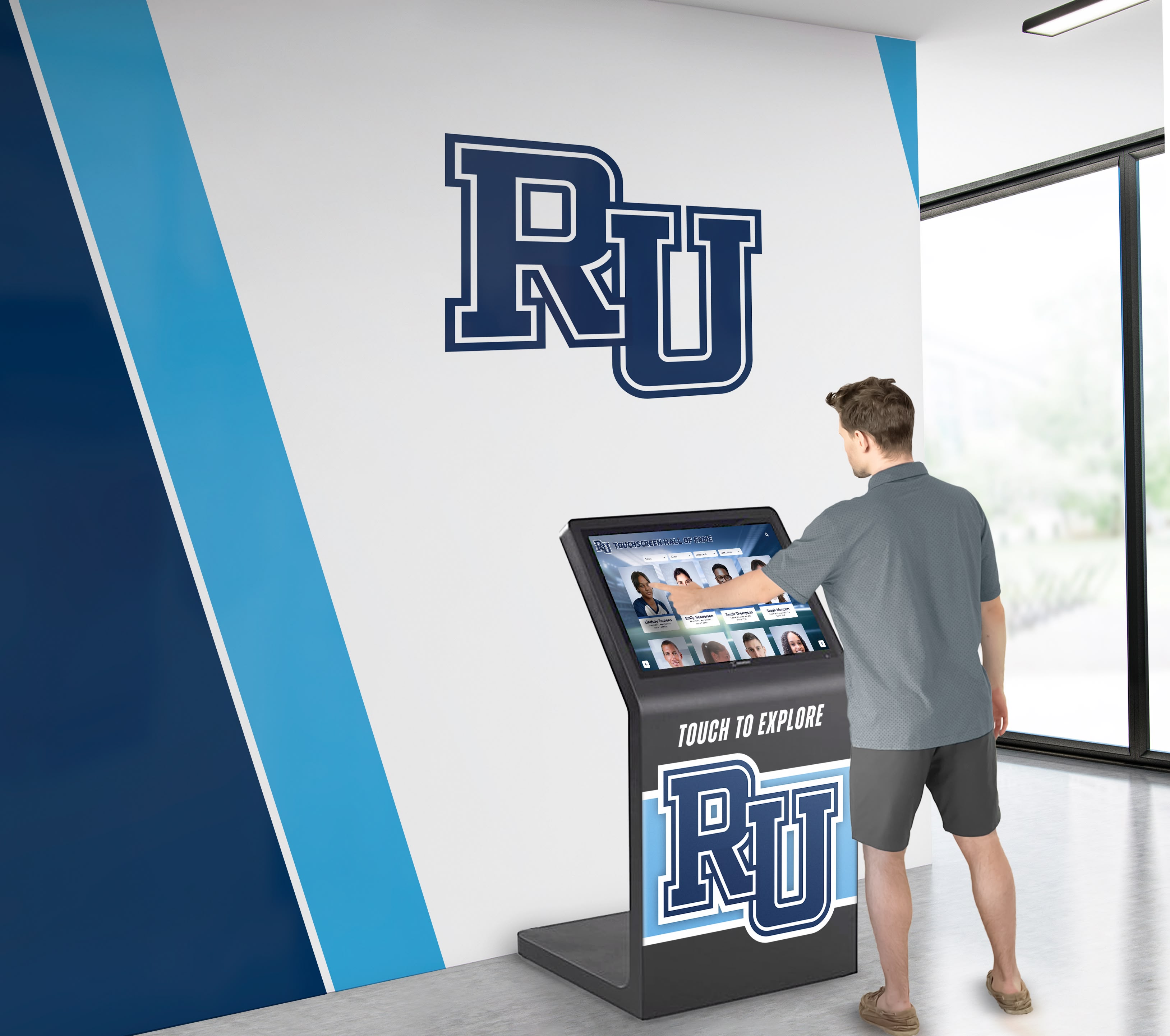 Interactive recognition kiosk